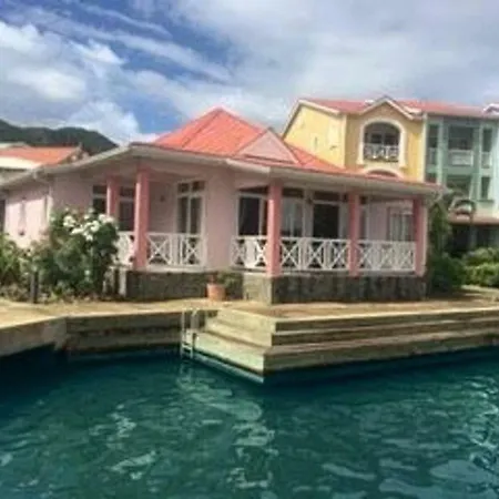 Pink House - Right On The Water - Rodney Bay, Saint Lucia Villa